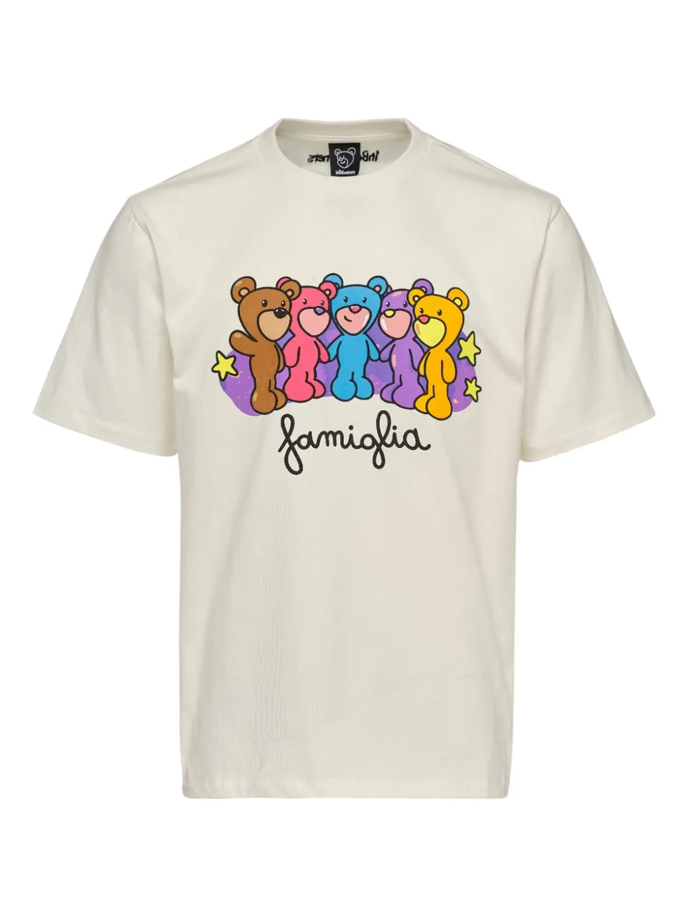 INBETWEENERS Family Bear-print T-shirt | White | Image 1