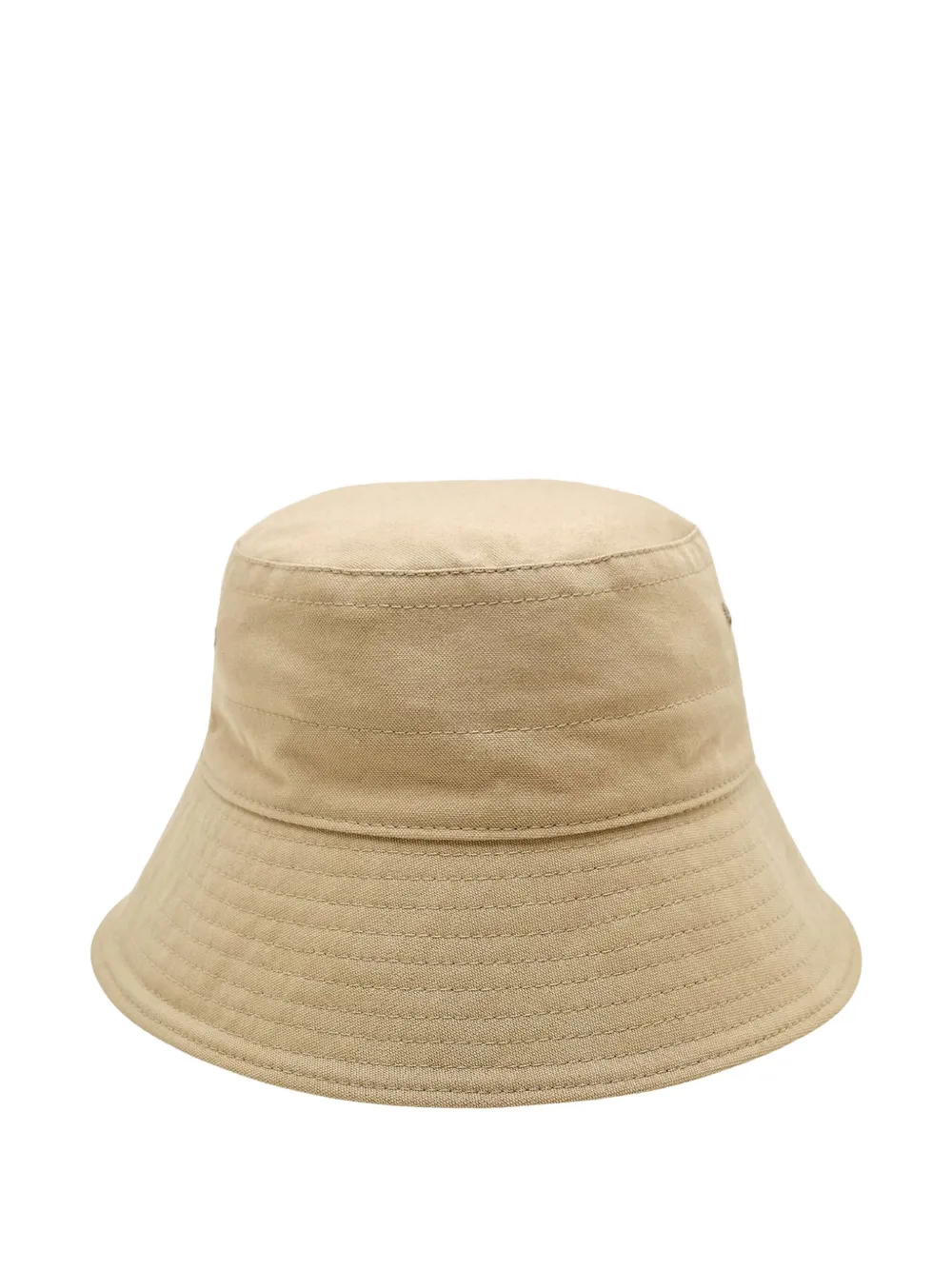 Jil Sander logo-patch bucket hat Beige