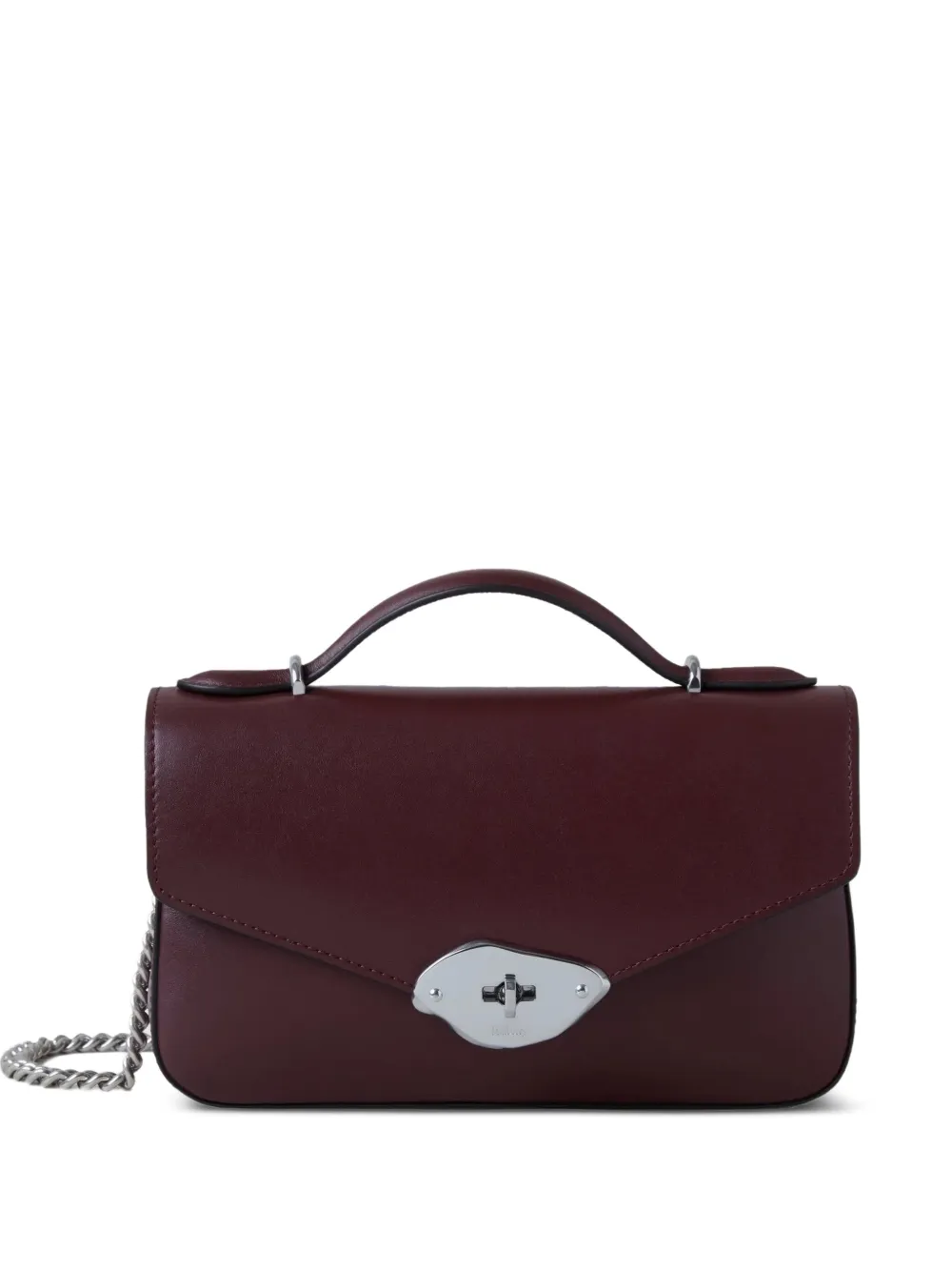 Mulberry Lana Day chain-strap leather satchel Bruin