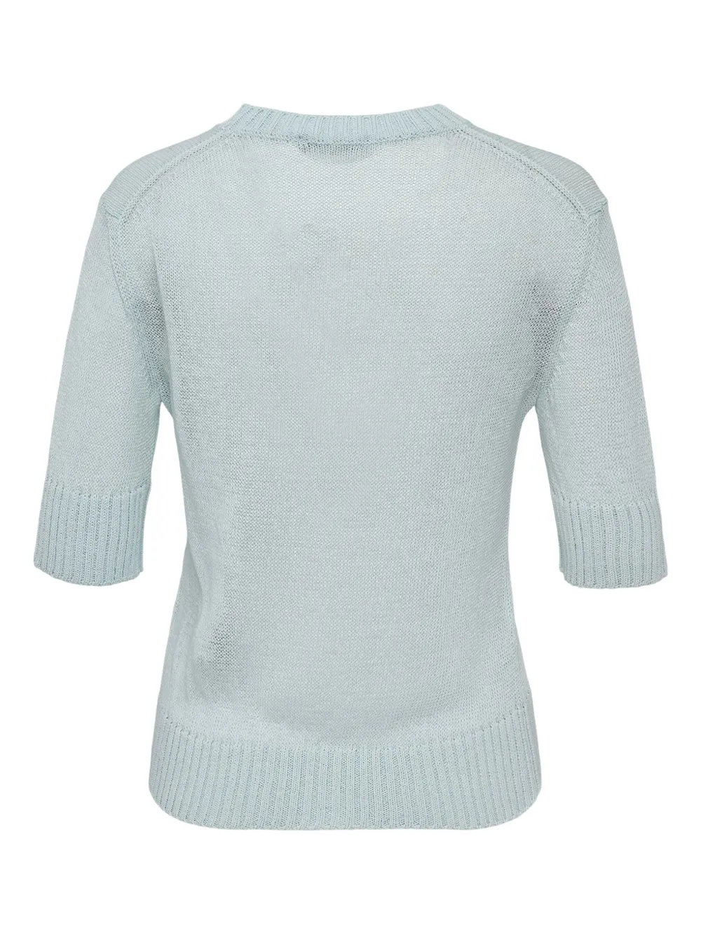 Jil Sander Top met ronde hals Blauw