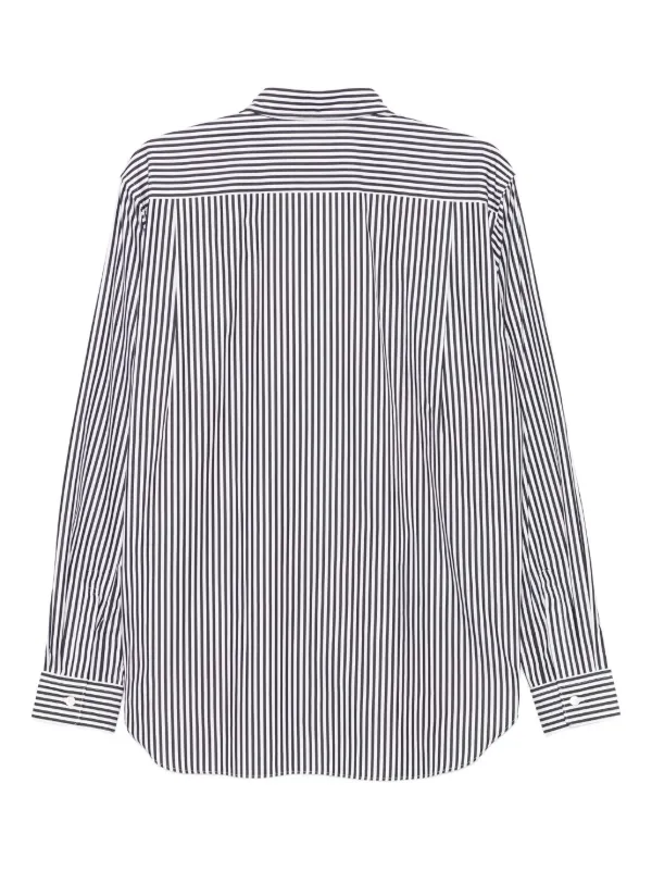 COMME des GARÇONS HOMME PLUS ストライプシャツ Cotton stripe x cotton stripe shirt-コットンストライプシャツ