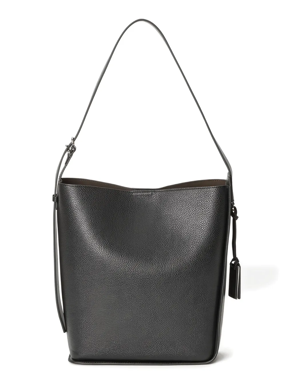 Joy Gryson Pebble-textured Shoulder Bag In Black