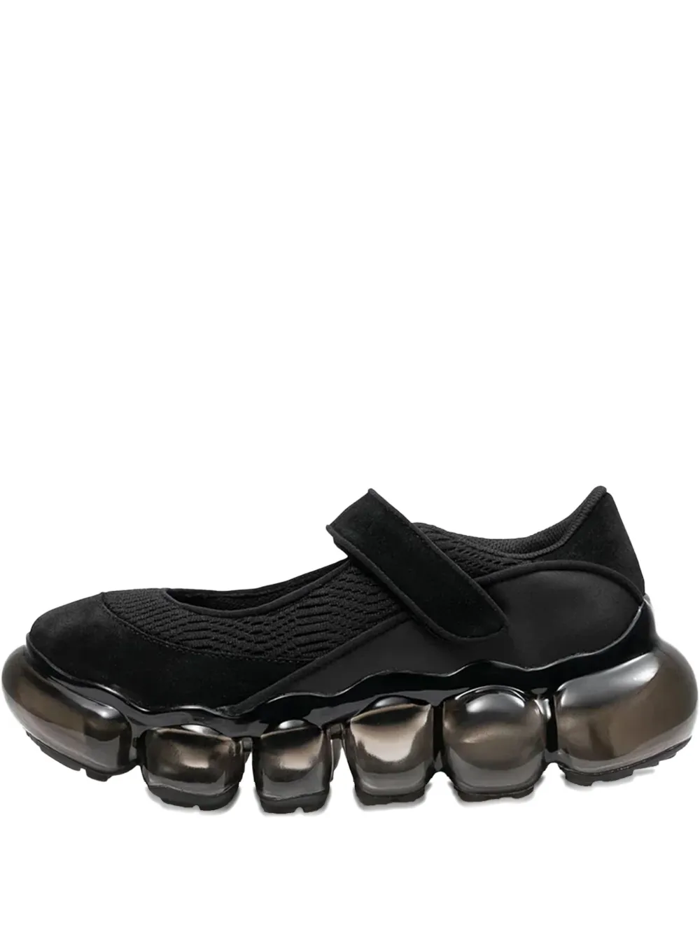 GROUNDS Moopie Mary Jane bubble-sole sneakers Black