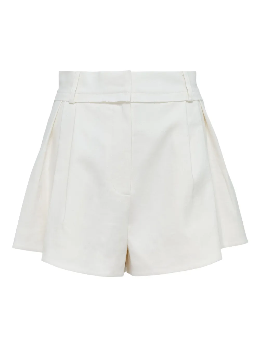 Alexia pleated shorts | White | Image 1
