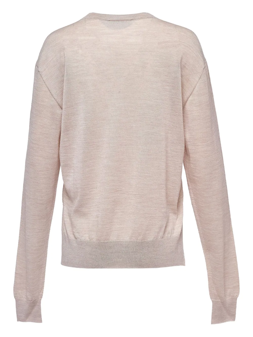 Jil Sander Sweater met ronde hals Beige