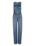 rag & bone denim button-fastening jumpsuit - Blue