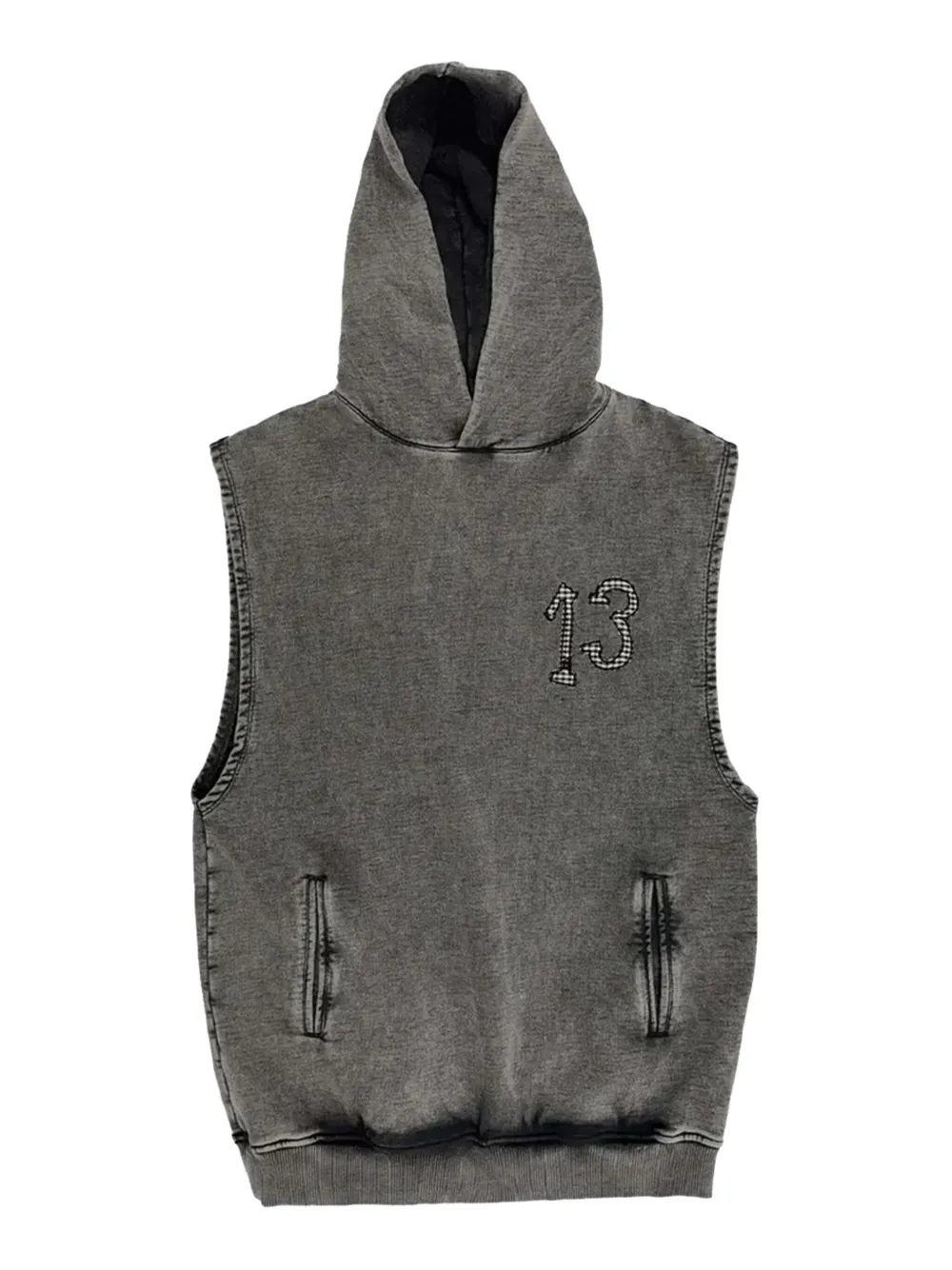 AVAVAV sleeveless cotton hoodie - Grijs