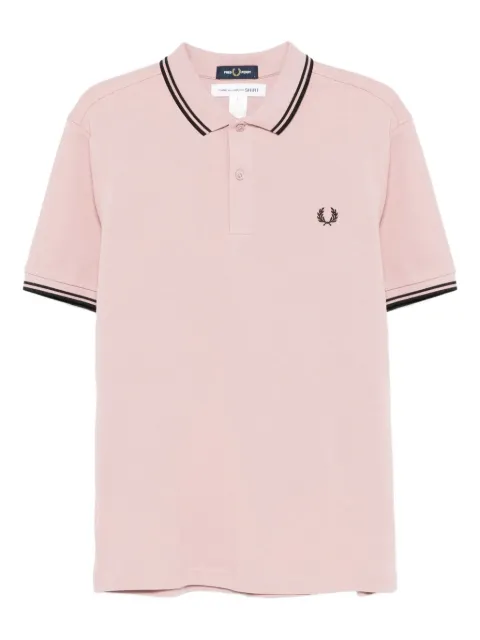 Comme Des Garçons Shirt tipped polo shirt