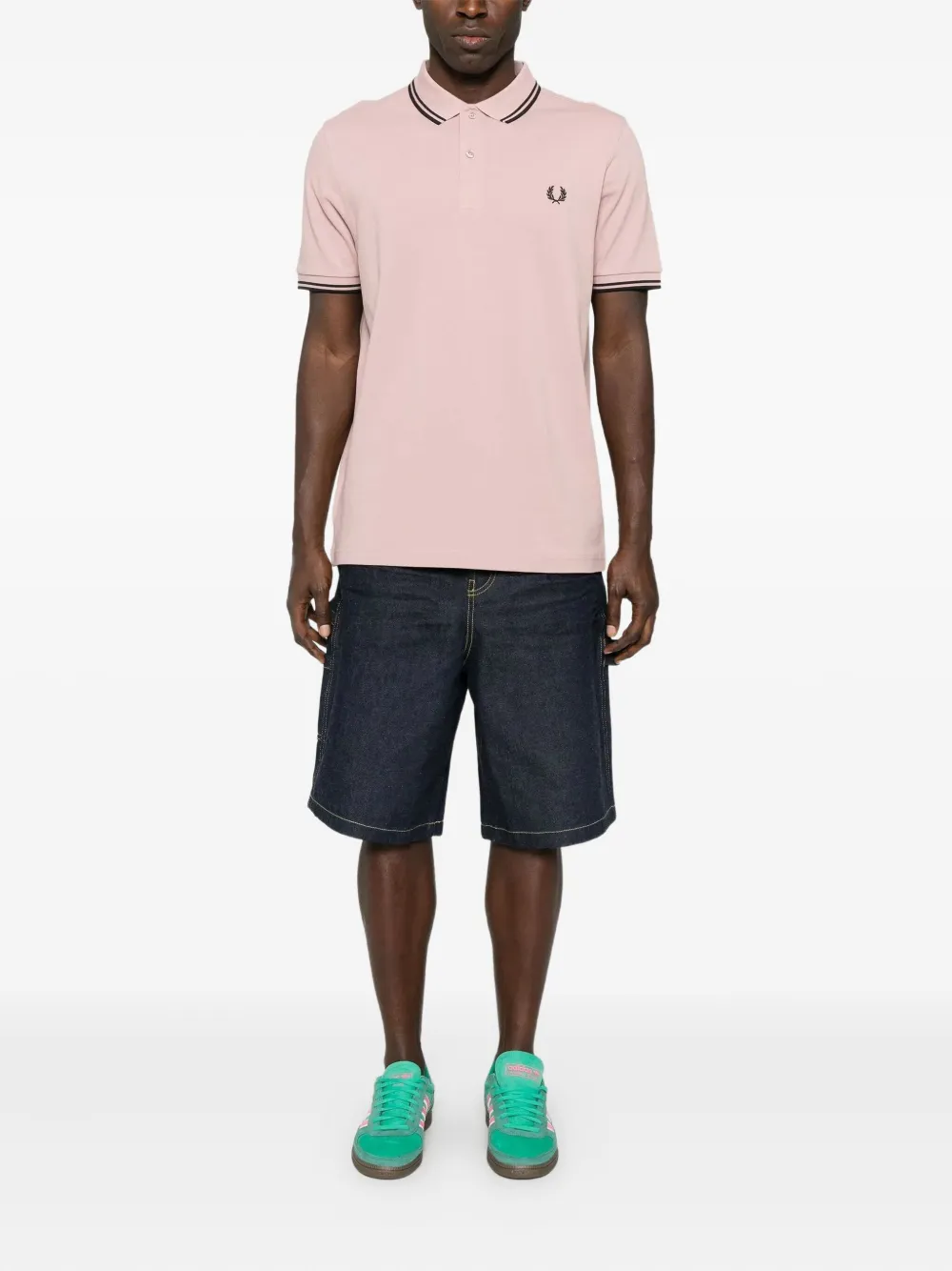 Comme Des Garçons Shirt Piqué poloshirt - Roze