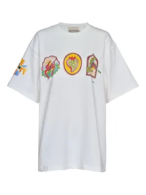 Tシャツ・カットソー Alemais Daria Shirt DARIA SILK SHIRT – ALEMAIS