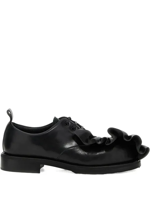 Comme des Garçons Homme Plus ruffle-detail lace-up shoes