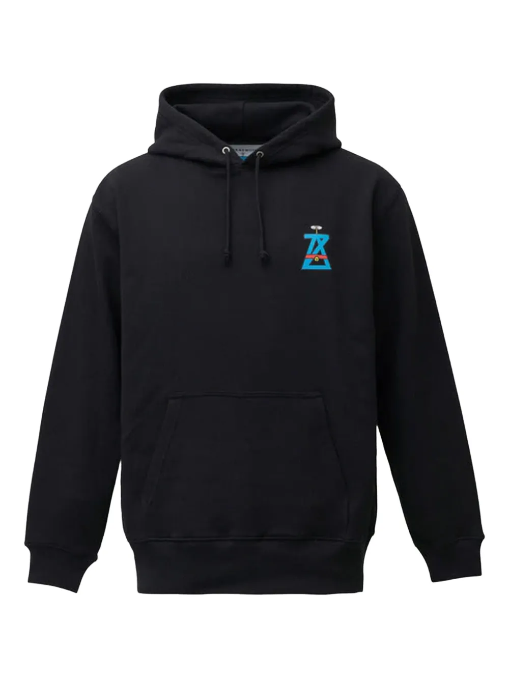 Anrealage Doraemon graphic-print hoodie | Black | Image 1