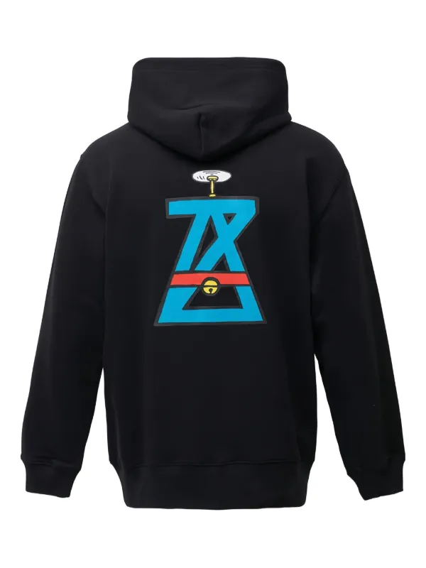 Anrealage Doraemon graphic-print Hoodie | Black | FARFETCH ZA