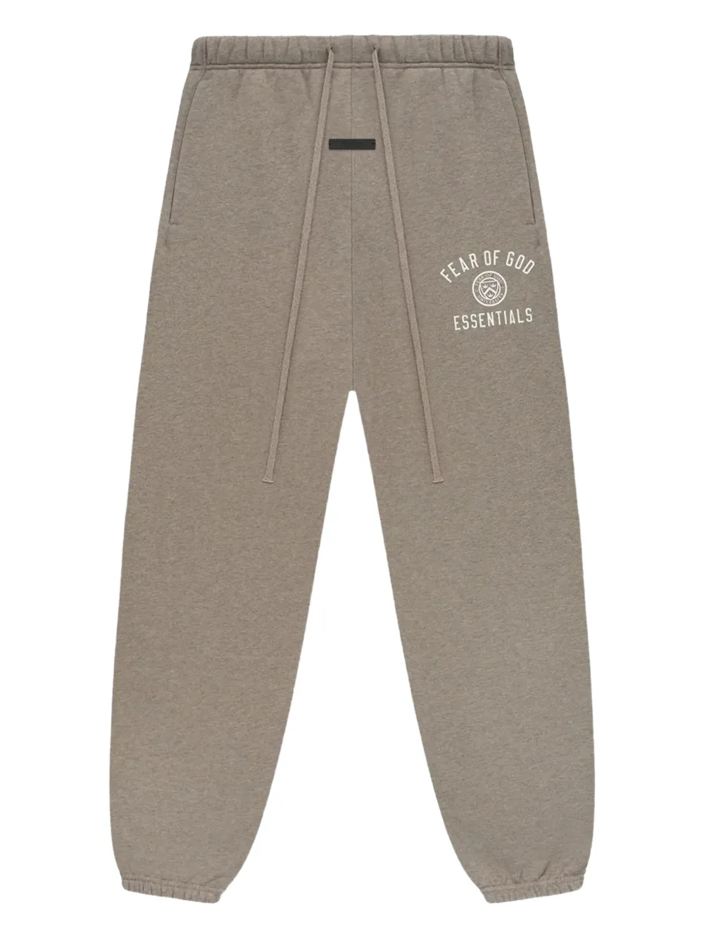 Essentials Logo-embroidered Track Pants In Gray