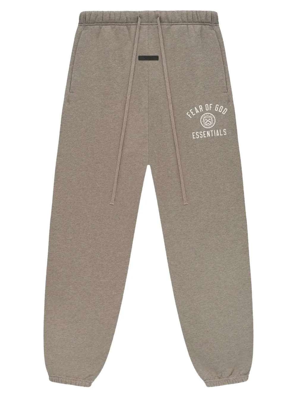 FEAR OF GOD ESSENTIALS Trainingsbroek met geborduurd logo - Grijs