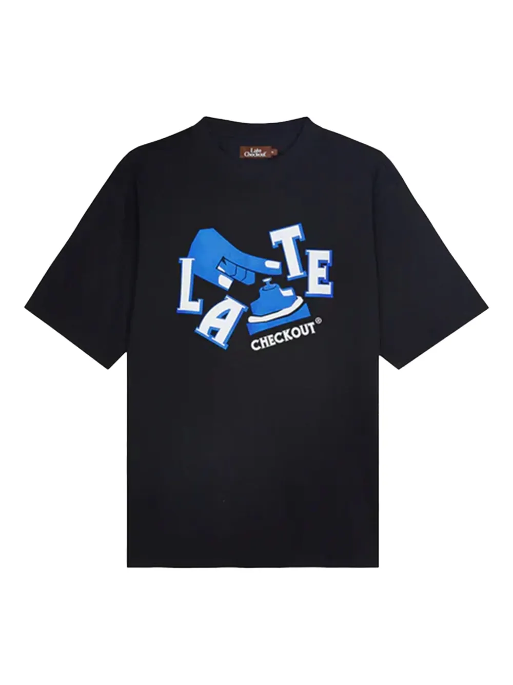 Late Checkout Bell graphic-print T-shirt | Black | Image 1