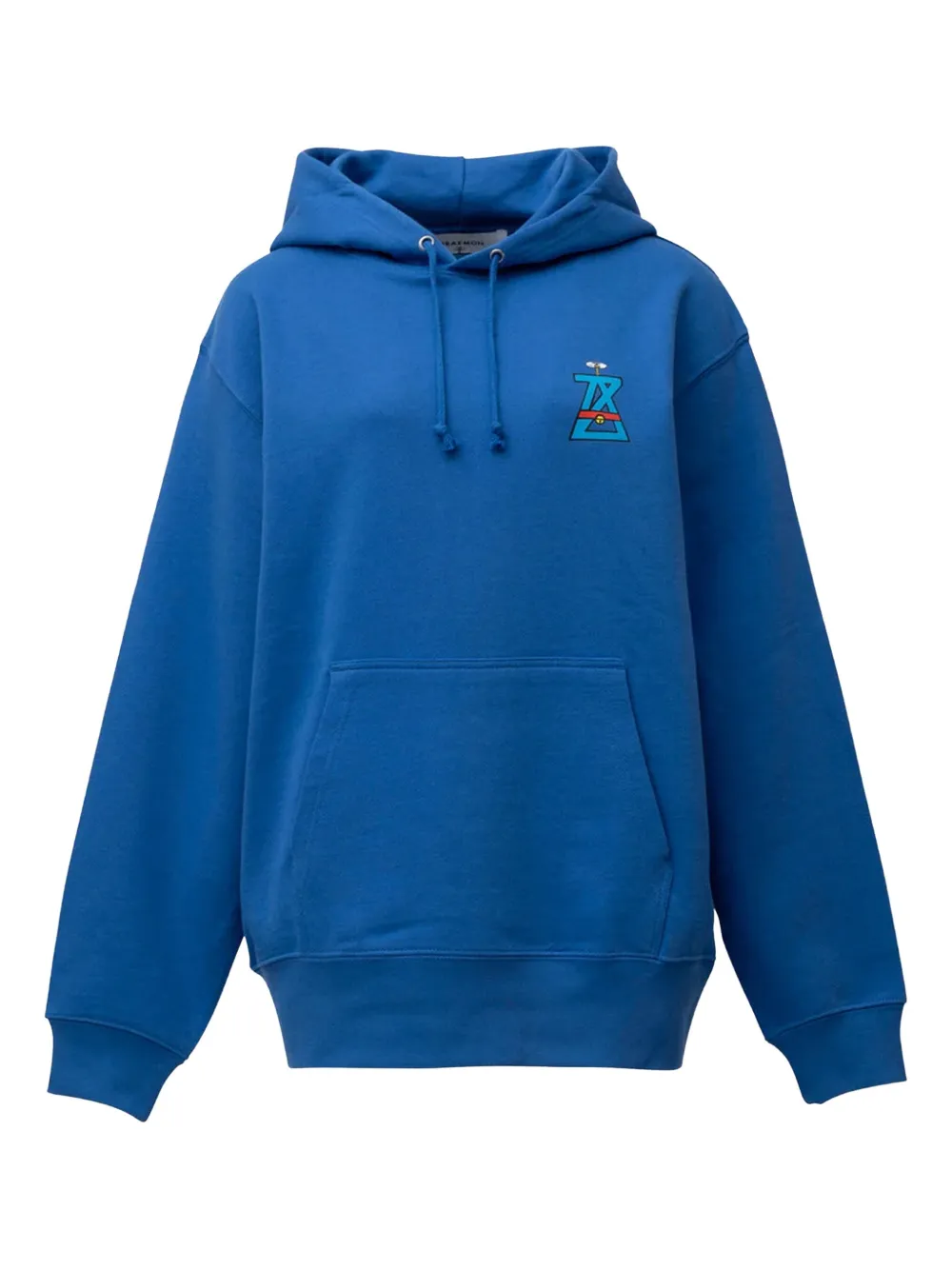 Anrealage AZ Doraemon logo-print hoodie | Blue | Image 1