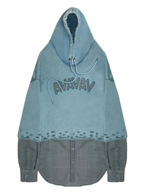 AVAVAV distressed-detail hoodie