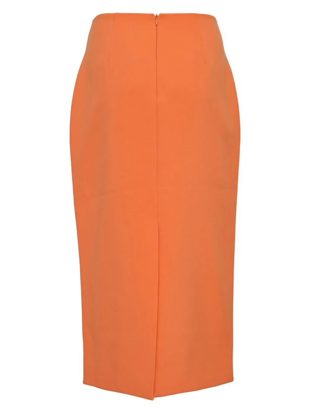 Alexis Metallic kokerrok - Oranje