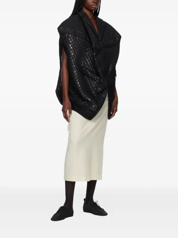 Comme Des Garçons シングルブレスト ベスト | ブラック | FARFETCH JP