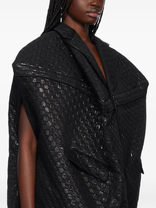 Comme Des Garçons シングルブレスト ベスト | ブラック | FARFETCH JP