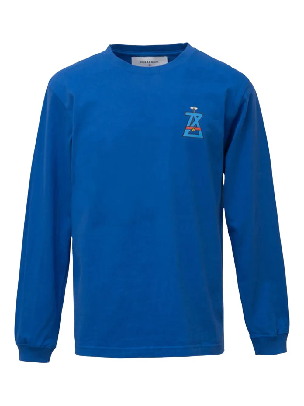 Anrealage x Doraemon drone-print long-sleeve top | Blue | Image 1