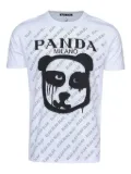 Black Score graphic-print T-shirt - White