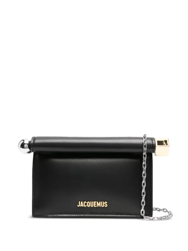 【関税込み】JACQUEMUS ブラック The small Rond Carre クラッチ The Rond Carré clutch by JACQUEMUS | Official website