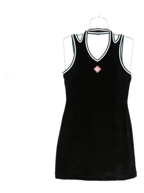 Casablanca ribbed sleeveless dress