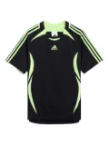 adidas Adicolor Teamgeist three-stripe T-shirt - Black