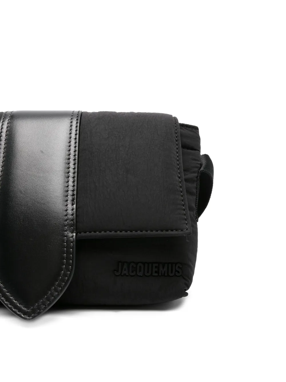 Jacquemus Bambino kleine messengertas Zwart