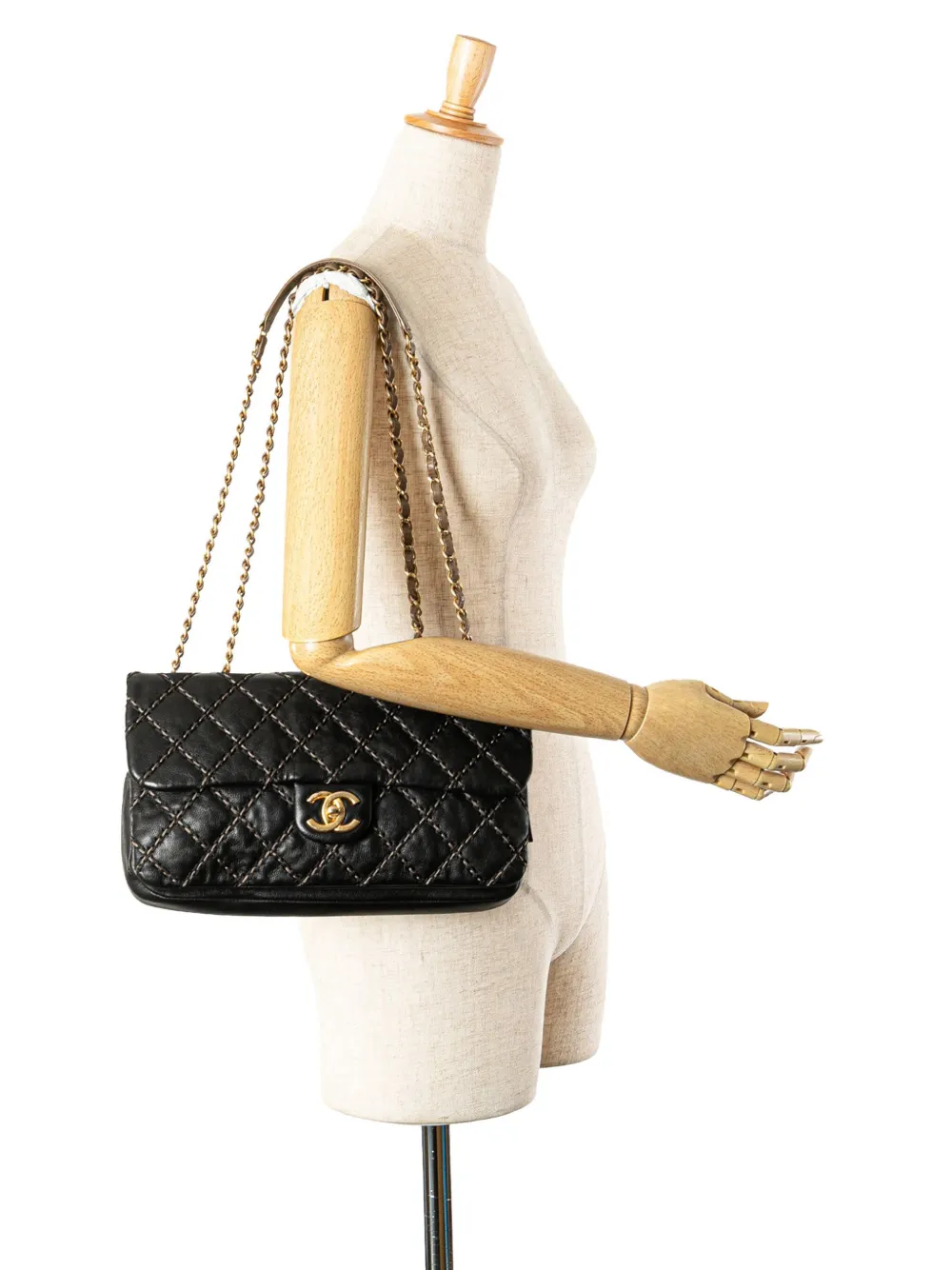 CHANEL Pre-Owned 2014 Paris Dallas Quilted Calfskin Chic Stitch Flap shoulder bag | Pre-Owned | Image 2