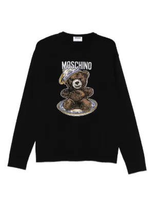 【USED】MOSCHINO モスキーノ スウェット 　　 ホログラム トレーナ USED】MOSCHINO モスキーノ スウェット ホログラム トレーナ