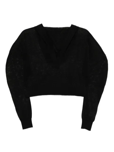 Alaïa Cropped-Hoodie