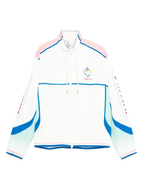 Casablanca graphic-panel track jacket