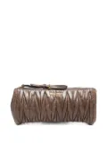 Miu Miu Pre-Owned 2000-2015 Matelasse clutch bag - Neutrals