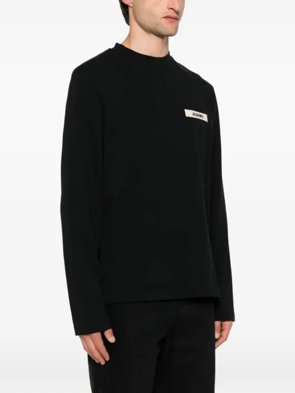 Tシャツ・カットソー JACQUEMUS LE TSHIRT GROS GRAIN ML (TSM00570AJ0 0226100) JACQUEMUS LE T-SHIRT GROS GRAIN