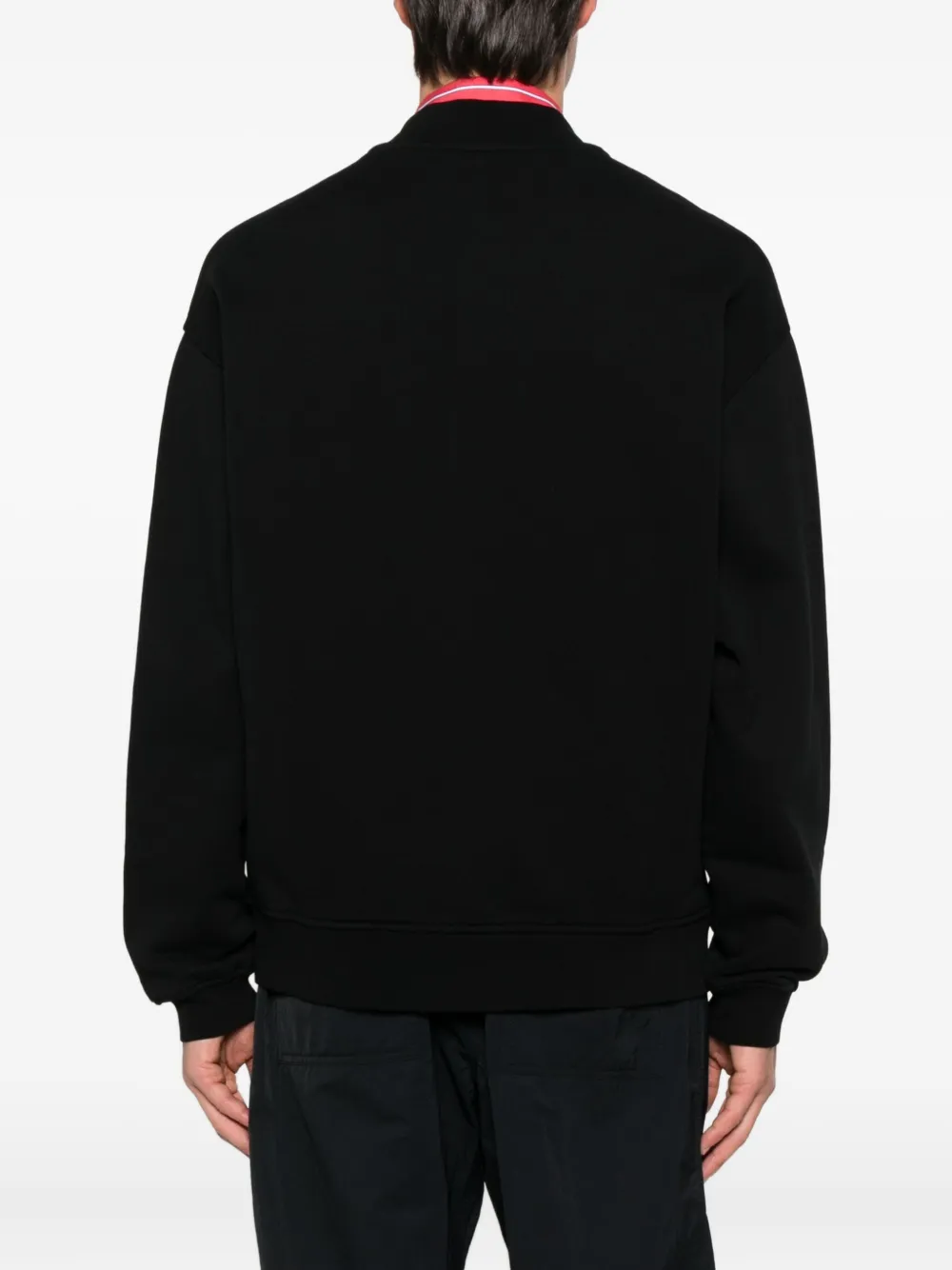 Jacquemus The Gros Grain vest Zwart