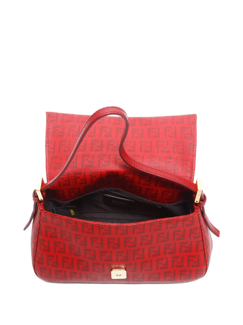Pre-owned Fendi 2010-2020 Mini Mamma Zucchino Shoulder Bag