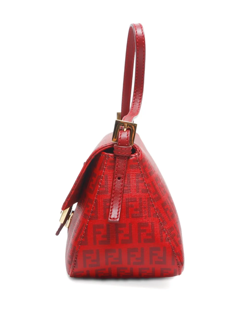 Pre-owned Fendi 2010-2020 Mini Mamma Zucchino Shoulder Bag