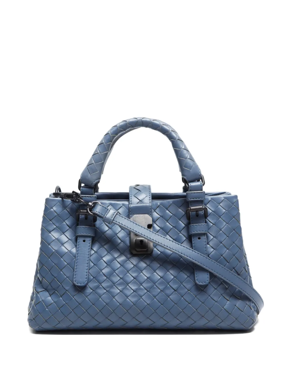 Bottega Veneta Pre-Owned 2010-2020 Intrecciato Roma tote bag | Grey | Image 1