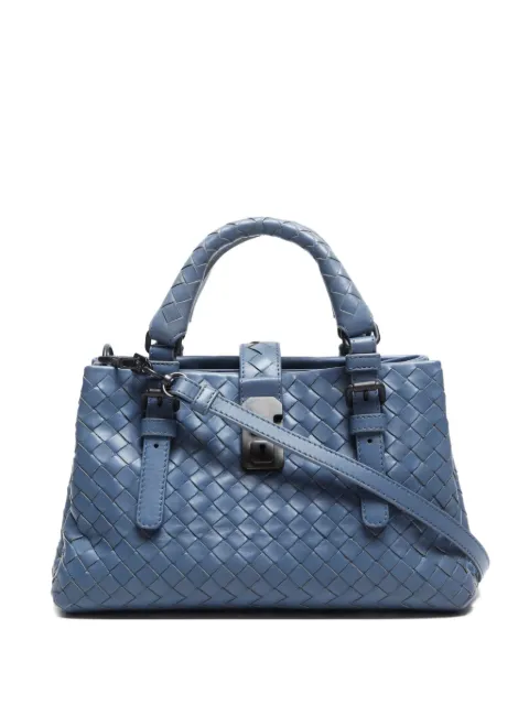 Bottega Veneta Pre-Owned شنطة عملية 'روما' بتصميم إنترشياتو 2010-2020