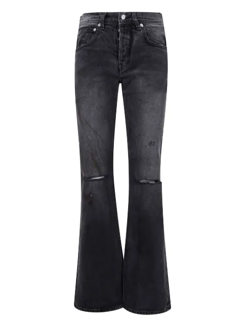 Enfants Riches Déprimés distressed flared jeans