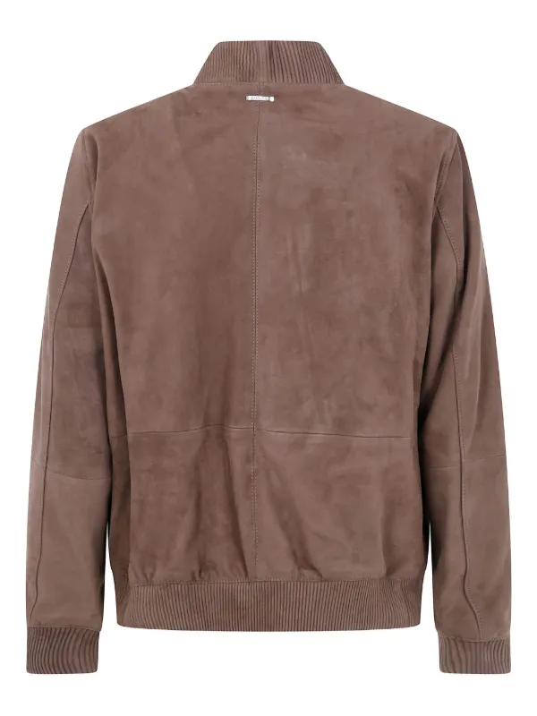 Michael Kors スエード ボンバージャケット | ブラウン | FARFETCH JP