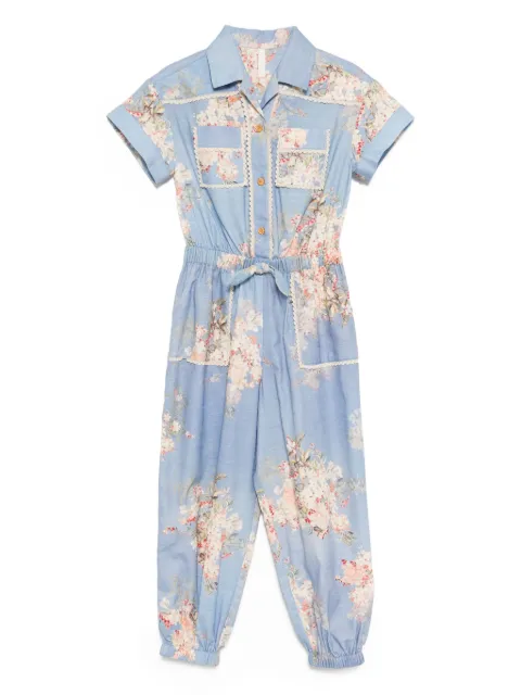 ZIMMERMANN Kids Cascadian floral-print jumpsuit
