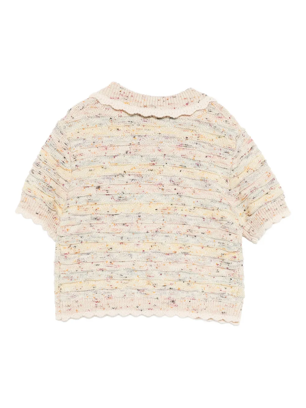 ZIMMERMANN Kids Rhiannon gebreide top Beige