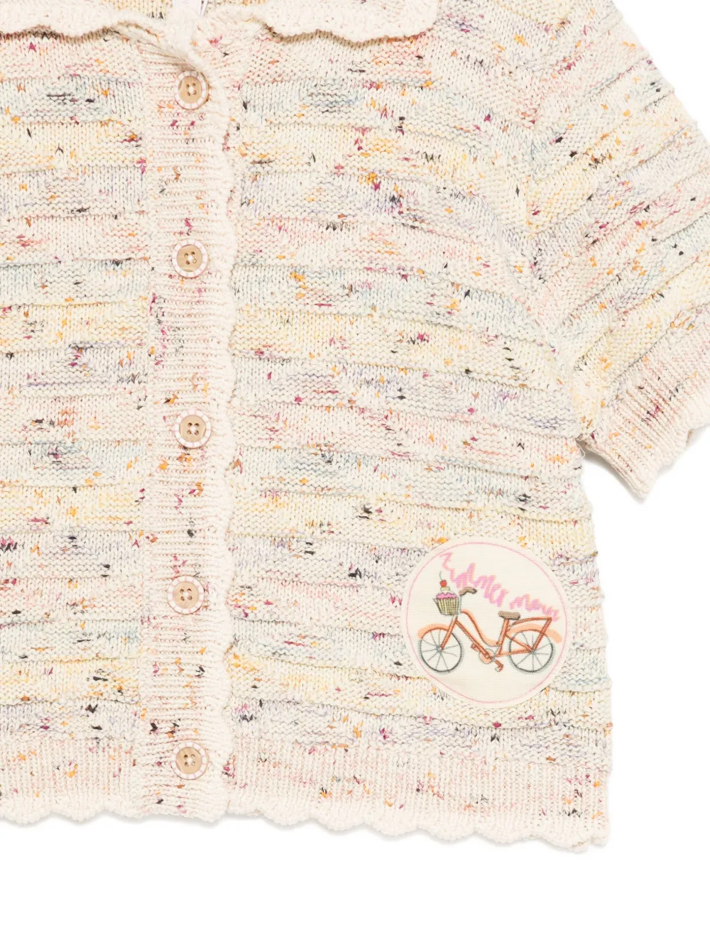 ZIMMERMANN Kids Rhiannon gebreide top Beige