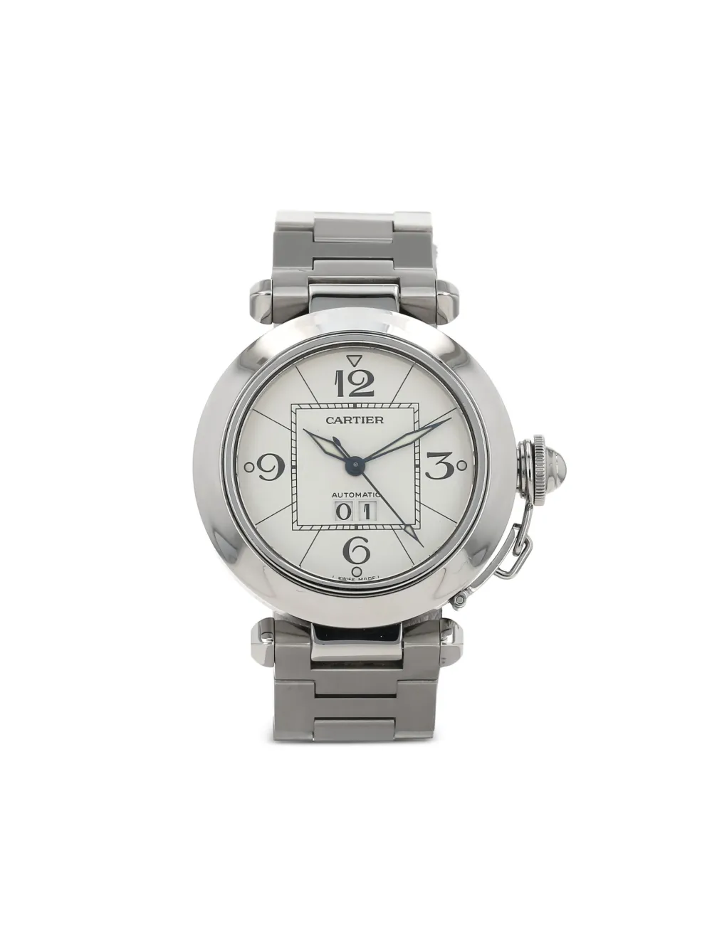 Cartier montre Pasha 35 mm (2000) | blanc | Image 1