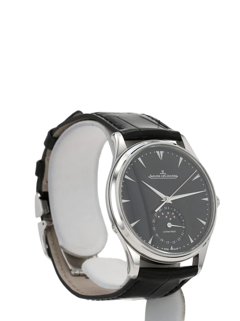 Pre-owned Jaeger-lecoultre 2010 Master Ultra Thin Moon 39mm