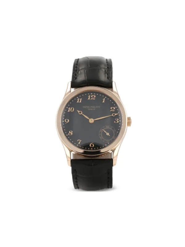 Patek Philippe Pre-owned 2000 Calatrava 33mm in Black